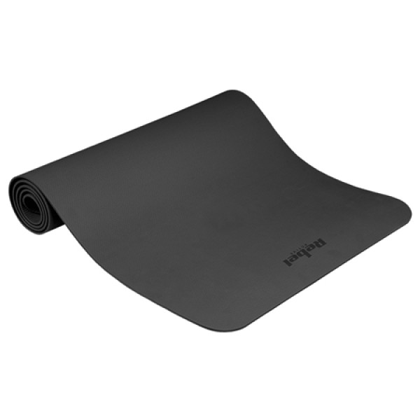 Saltea de fitness rebel active 183x61 cm, neagră, grosime 0.4 cm