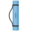 Saltea fitness rebel active 183x61cm, grosime 4mm, albastră, cu curea de transport
