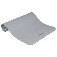 Saltea fitness 183x61cm rebel active, 4mm grosime, gri, cu curea de transport