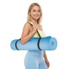 Saltea fitness rebel active 183x61 cm, grosime 1 cm, albastru