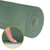 Saltea fitness verde rebel active 183x61cm, grosime 1cm, material tpe