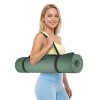 Saltea fitness verde rebel active 183x61cm, grosime 1cm, material tpe