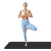 Saltea fitness rebel active 183x61 cm, 1 cm grosime, culoare negru