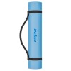 Saltea fitness rebel active 183x61cm, grosime 1cm, albastru, cu curea