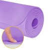 Saltea fitness rebel active 183x61cm, grosime 1cm, mov, cu curea pentru transport