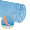 Saltea de fitness 200x90cm rebel active, grosime 1cm, culoare albastră