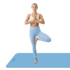 Saltea de fitness 200x90cm rebel active, grosime 1cm, culoare albastră