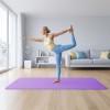 Saltea fitness 200x90 cm rebel active, grosime 1 cm, culoare mov