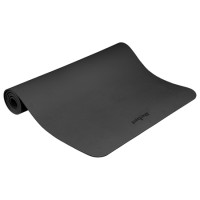 Saltea fitness rebel active 200x90cm, grosime 1cm, negru, curea transport