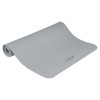 Saltea fitness 200x90 cm rebel active, grosime 1 cm, gri, cu curea de transport