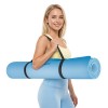 Saltea fitness rebel active 200x115cm grosime 1cm albastru