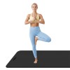 Saltea de fitness rebel active 200x115cm, grosime 1cm, negru
