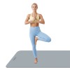 Saltea fitness 200x115cm grosime 1cm gri rebel active cu curea de transport