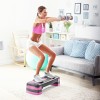 Stepper aerobic rebel active 3 nivele gri violet - suprafață anti-alunecare, reglabil Stepper aerobic rebel active 3 nivele gri violet - suprafață anti-alunecare, reglabil