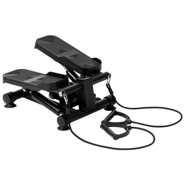 Stepper mini rebel active - dispozitiv fitness cu afișaj lcd și rezistență manuală