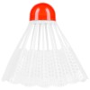 Set badminton rebel active - 2 rachete metalice, 2 fluturasi albi