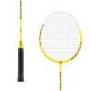 Set badminton rebel active cu 2 rachete, 3 fluturasi si husa reglabila