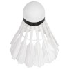 Set 6 mingi badminton rebel active din pene de gâscă, cu cap din plută