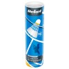 Set 6 mingi badminton rebel active din pene de gâscă, cu cap din plută