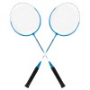 Set badminton rebel active cu 4 rachete, 3 fluturași și plasă fileu