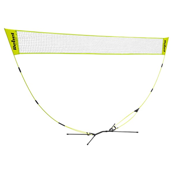Fileu badminton rebel active, dimensiuni 150 x 300 cm, greutate 1 kg, cu husă Fileu badminton rebel active, dimensiuni 150 x 300 cm, greutate 1 kg, cu husă