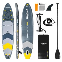 Set placă gonflabilă stand up paddle rebel active 350x80x15 cm, 8.5 kg, 154 kg capacitate
