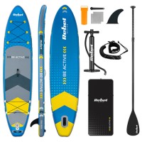 Placa gonflabilă stand up paddle sup rebel active 350 cm, albastru, capacitate 154 kg