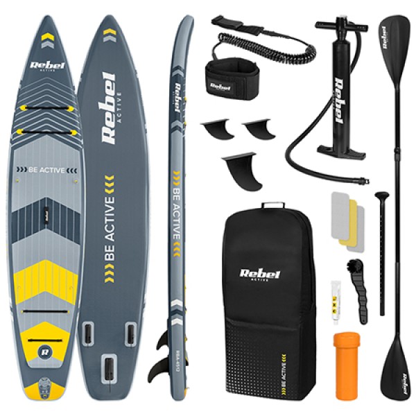 Placă gonflabilă stand up paddle sup 381x81cm, touring advanced, greutate 9.7kg