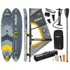 Placă gonflabilă windsurfing sup rebel active 305x76x15 cm, 120 kg capacitate