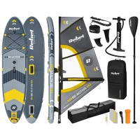 Placă gonflabilă windsurfing sup rebel active 305x76x15 cm, 120 kg capacitate