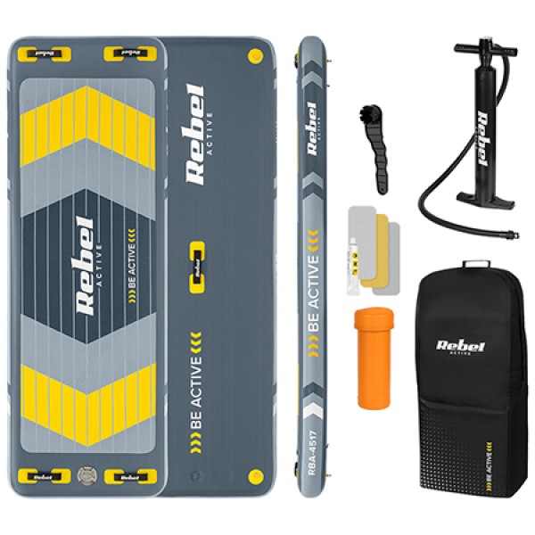 Platformă gonflabilă rebel active 250x89 cm cu tehnologie drop-stitch