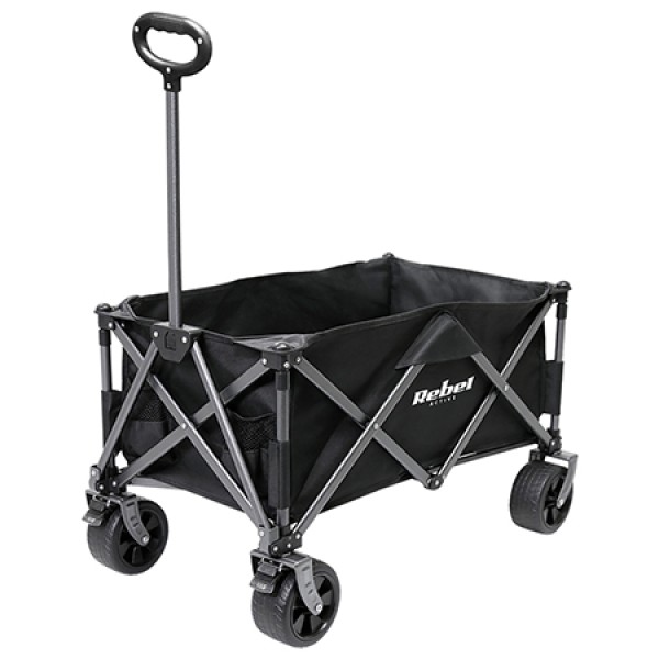 Carucior de plaja pliabil rebel active 150l, 100kg, roti pvc Carucior de plaja pliabil rebel active 150l, 100kg, roti pvc