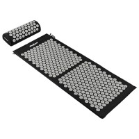 Saltea presopunctură cu pernă rebel active 110x42 cm, spumă pu, 336 țepi