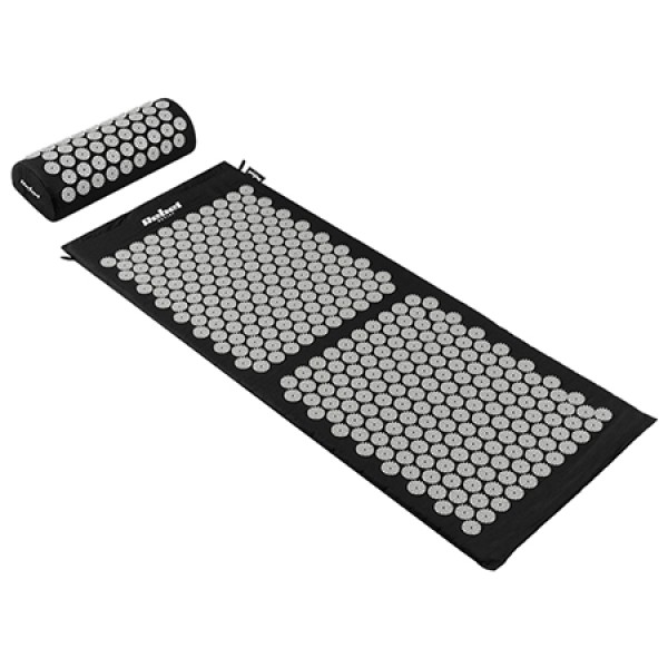 Saltea presopunctură cu pernă rebel active 110x42 cm, spumă pu, 336 țepi