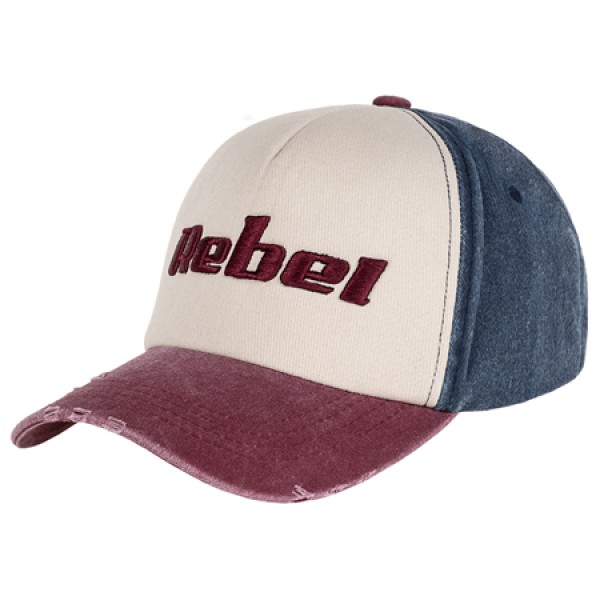 Sapcă unisex rebel active, mărimea m, din bumbac, culoare albastru-violet