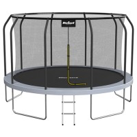Trambulină 12ft 366cm rebel active, plasă de siguranță, capacitate 150 kg