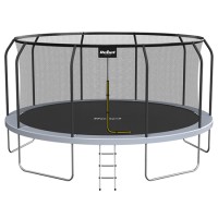 Trambulină 15ft 457cm rebel active - plasă de siguranță, structură din oțel, capacitate 150 kg