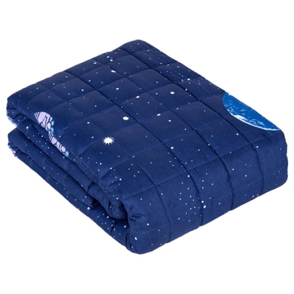 Patură ponderată pentru copii rebel 100x150 cm, 3 kg, material poliester