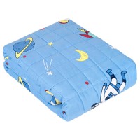 Patura ponderată pentru copii rebel 100x150cm 5kg cu husă de pilotă