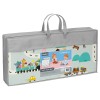 Covoraș de joacă pentru bebeluși 180x150 cm rebel young cu design mașini