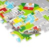 Covoraș educativ puzzle mașini rebel 120x120cm din spumă eva