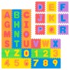 Covoraș educativ puzzle 180x180cm alfabet rebel cu 36 de piese Covoraș educativ puzzle 180x180cm alfabet rebel cu 36 de piese