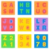 Covoraș educativ puzzle 180x180cm alfabet rebel cu 36 de piese Covoraș educativ puzzle 180x180cm alfabet rebel cu 36 de piese