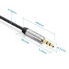 CABLU AUDIO 3.5 TATA - TATA 0.5M SENTIVUS