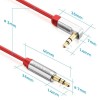CABLU AUDIO 3.5 TATA - TATA 1.0M 90 SENTIVUS