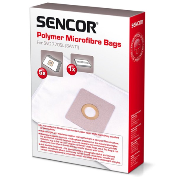 SET 5 SACI ASPIRATOR SVCX 751 SENCOR