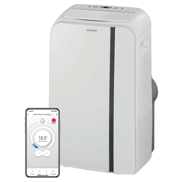 Sencor aer conditionat mobil mt1240c - răcire, ventilație, dezumidificare