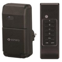 PRIZA PENTRU EXTERIOR CU TELECOMANDA 1100W SONERO