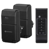 SET 2 PRIZE EXTERIOR CU TELECOMANDA 1100W SONERO