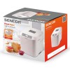 Aparat de facut paine 550w sencor - capacitate 900g, lcd